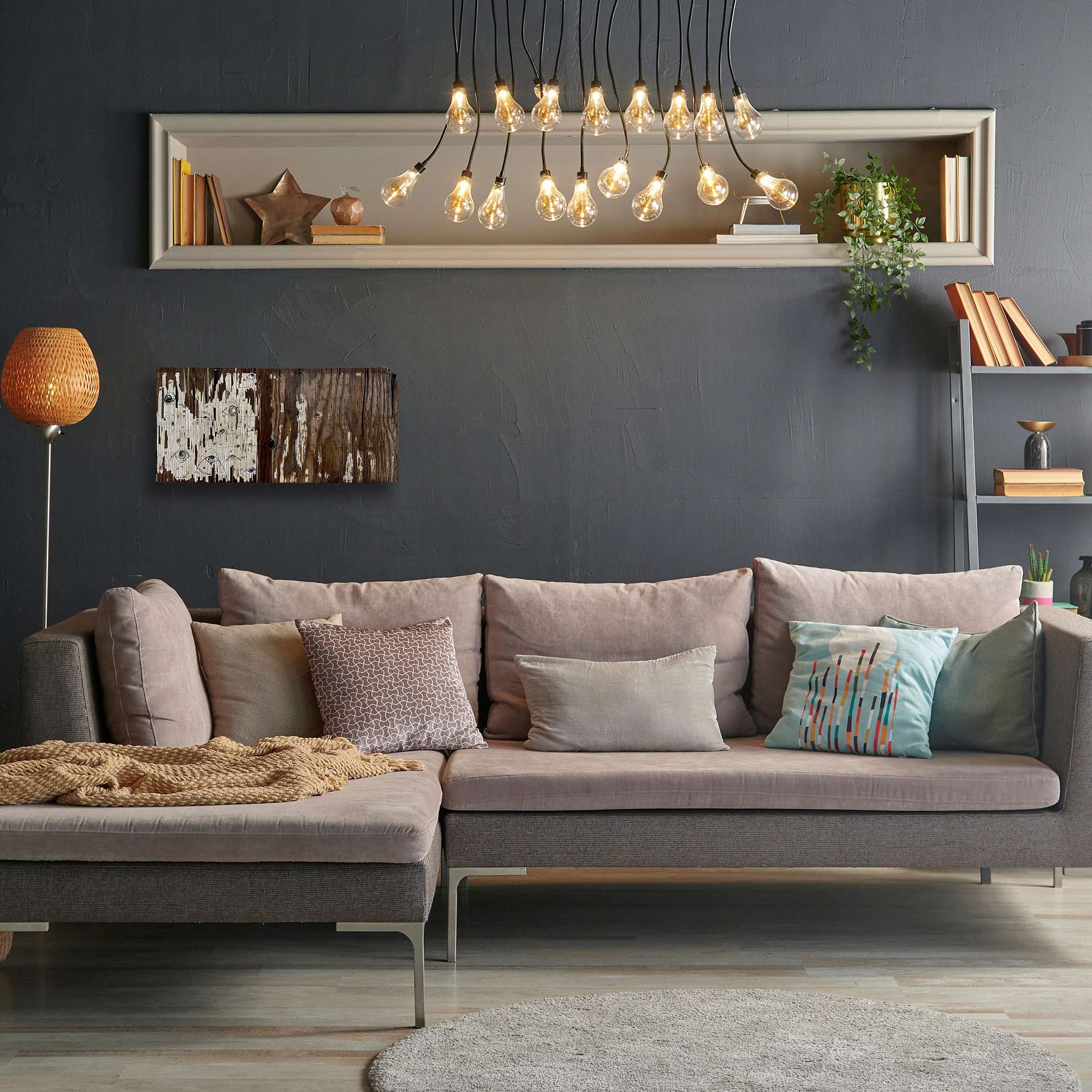 Colorado Artist Robin Arthur Timber and Bone In Room, Reclaimed wood aspen art collection